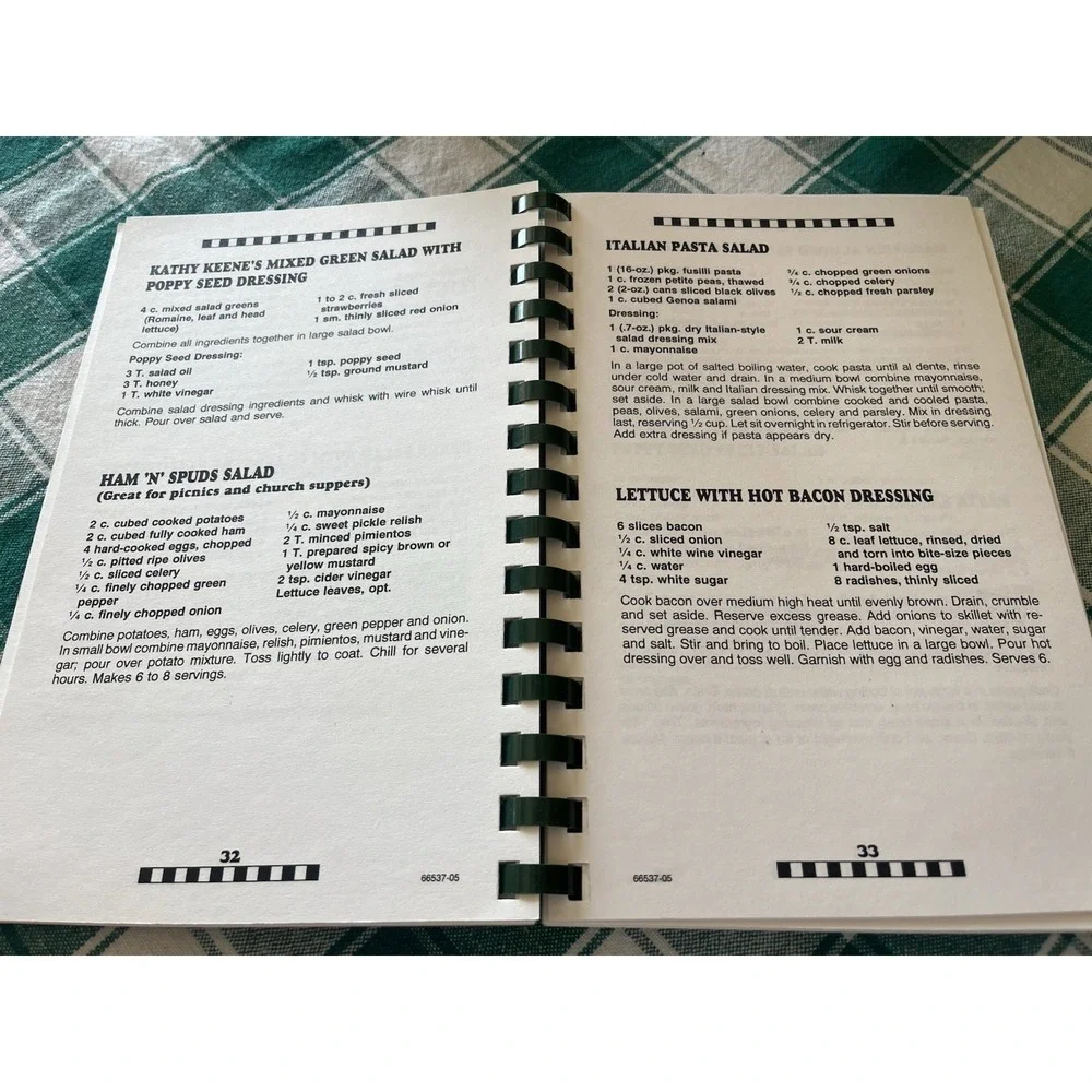 Good Neighbor Cookbook Appleton Wisconsin News Talk 1150 WHBY Radio Spiral Bound